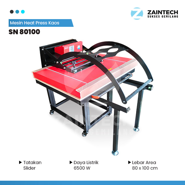 Serupa Mesin Heat Press Kaos SN 80100